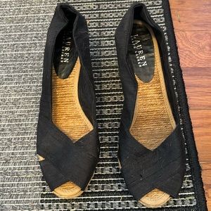 Lauren Ralph Lauren wedge sandals. Brand new